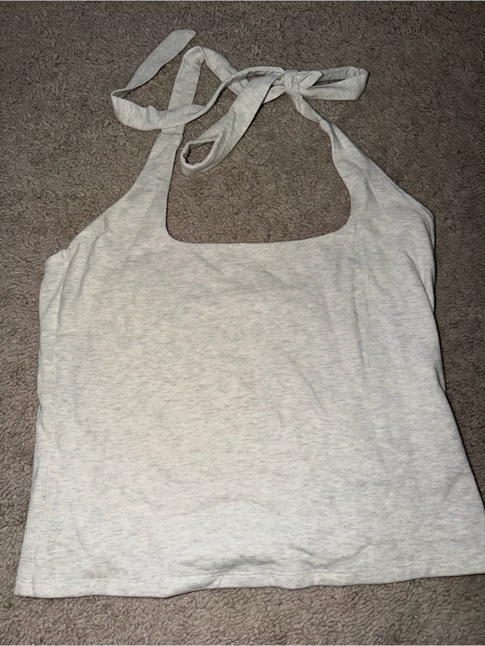 wild fable Light Gray Halter Tie Tank